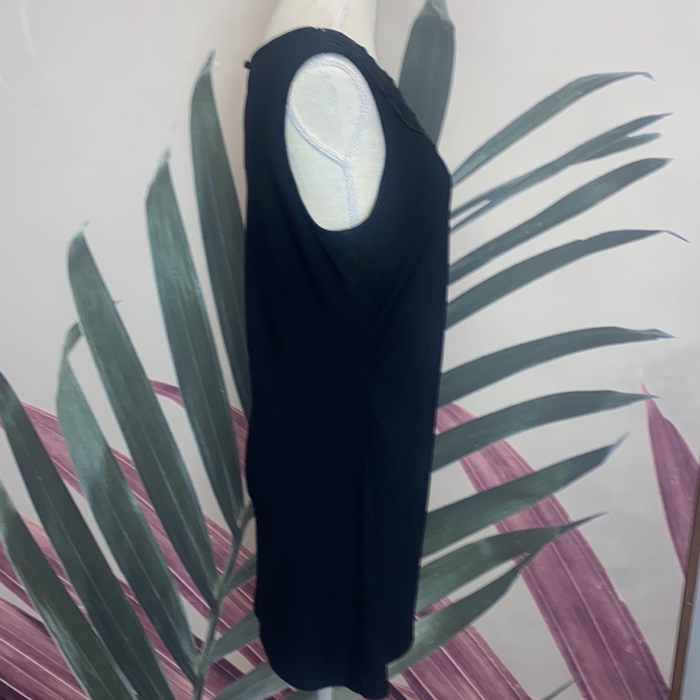 WHBM Lattice Neck Solid Tunic - Picture 5 of 8